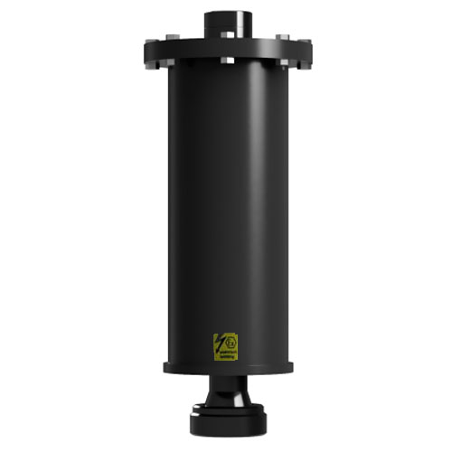 S&auml;uredunstabscheider Typ SDA 125, 3,0 Liter, PE-el (elektrisch leitf&auml;hige Ausf&uuml;hrung), Anschluss &Uuml;berwurfmutter